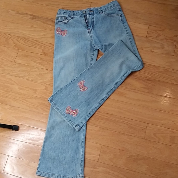 GOT 2B REAL Light Denim Girls Jeans Size: 14/16 - Picture 6 of 12